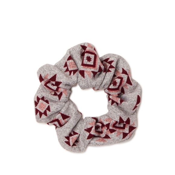 No Boundaries NWT Juniors' Dusty Rose Henley Pullover w/ Matching Scrunchie 776 - Picture 3 of 6